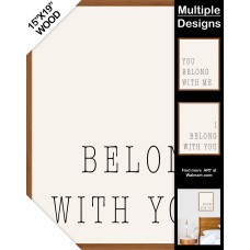PTM Images,I Belong with you, 14.0625x18.0625, Decorative Wall Art   567004919
